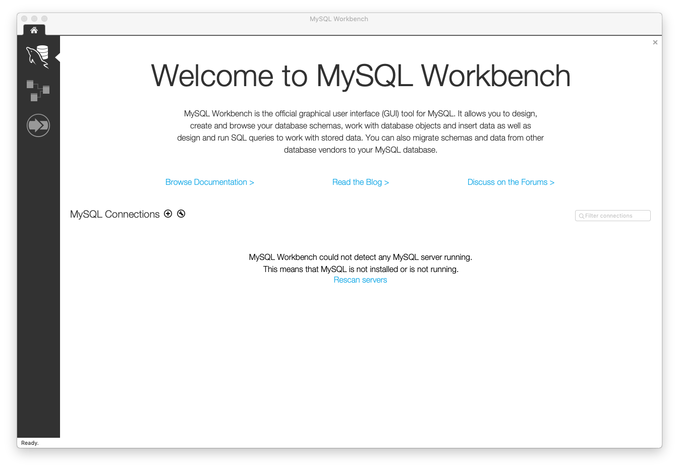 mysql workbench for mac